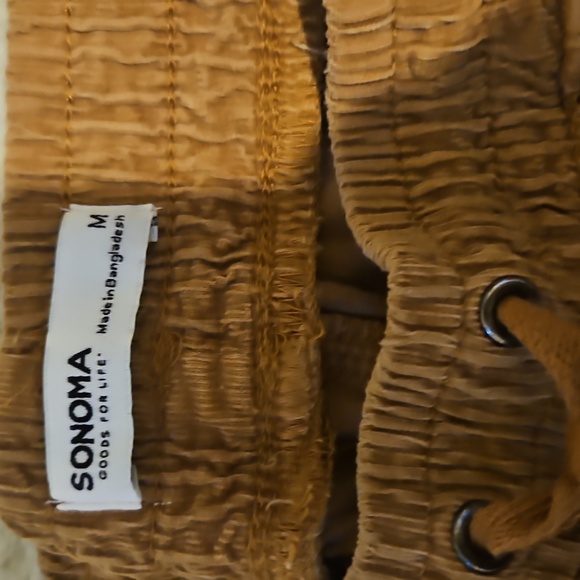 Sonoma Women's Tan Joggers - Picture 3 of 5